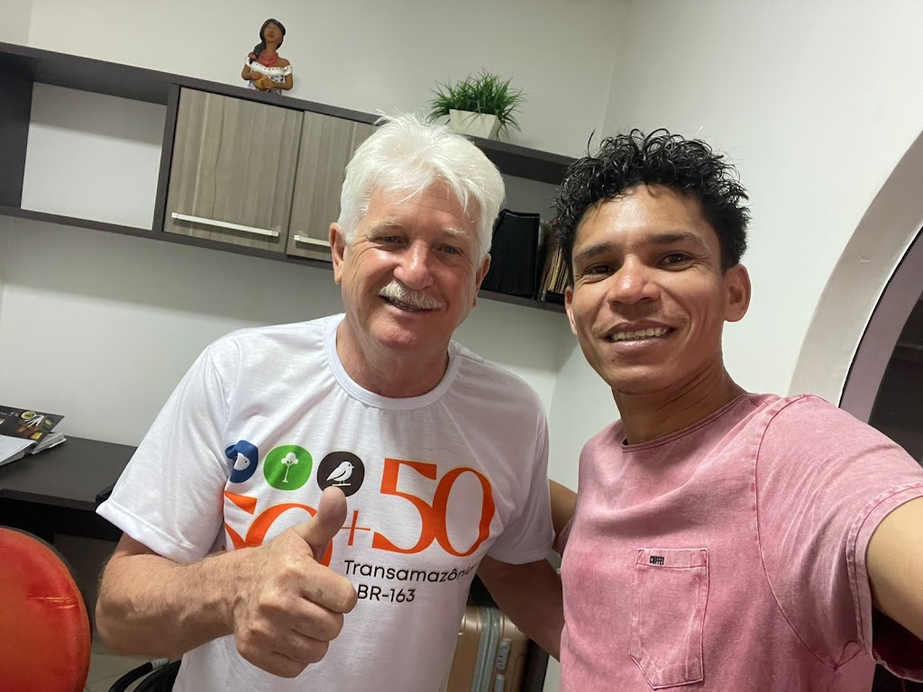 Deputado Airton Faleiro e Vitoriano Bill reúnem em Altamira