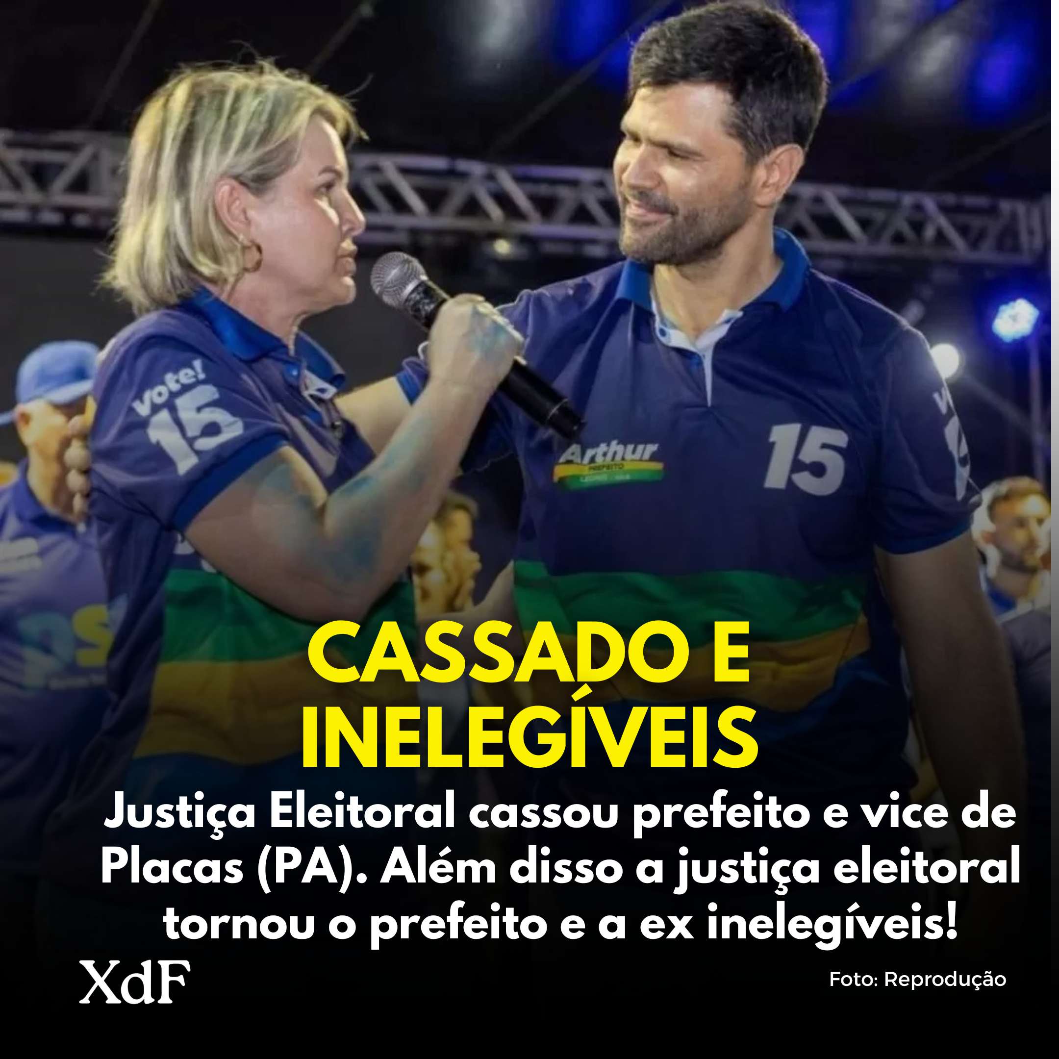 Justiça Eleitoral cassou prefeito de Placas (PA) e determina nova eleição